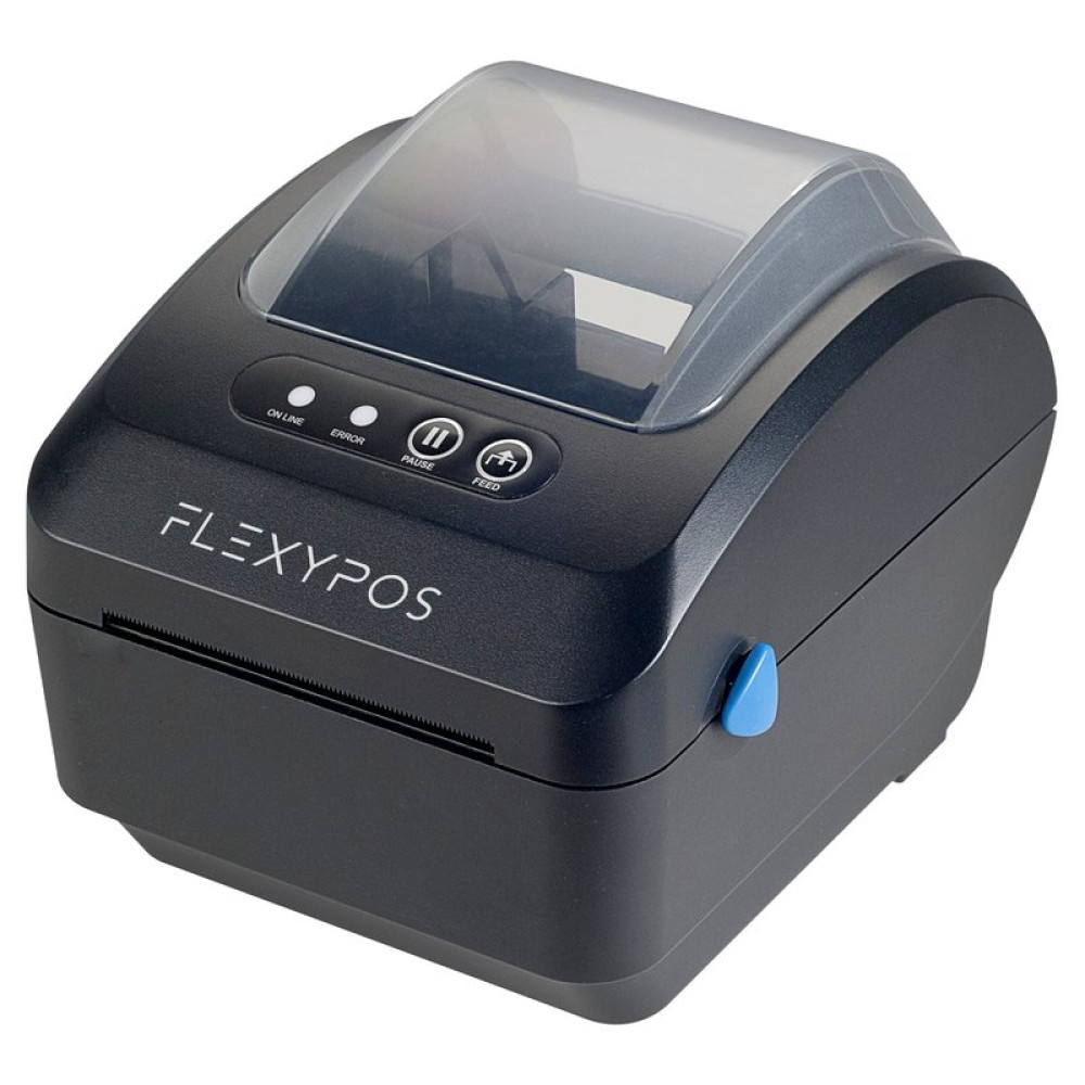 FLEXYPOS FP 80L 3" TERMAL ETİKET YAZICI (USB) - SİYAH