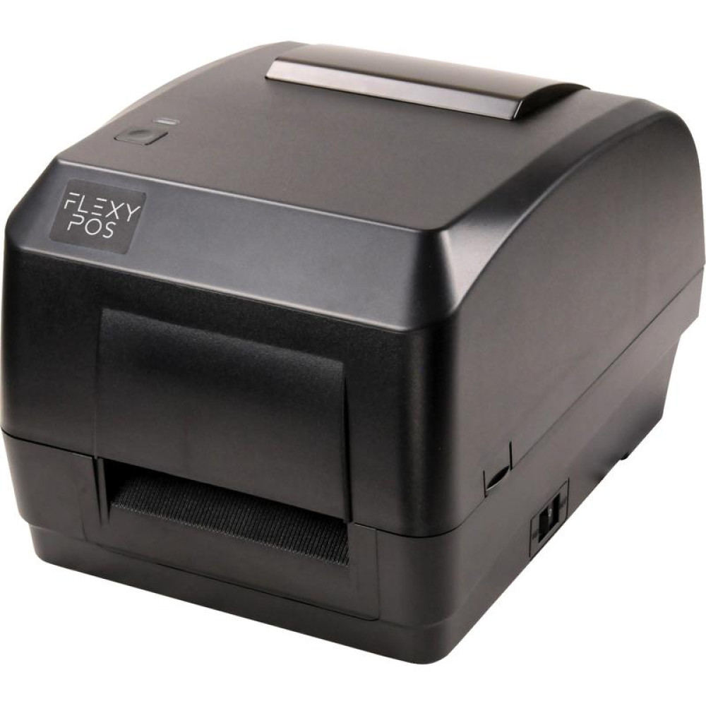 FLEXYPOS FP Q3A 4" TERMAL VE RİBONLU ETİKET YAZICI (USB+RS232) - SİYAH